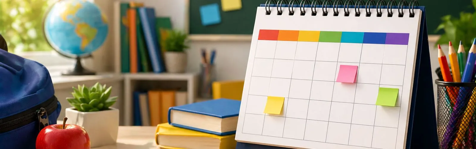 US School Calendar Hero Image